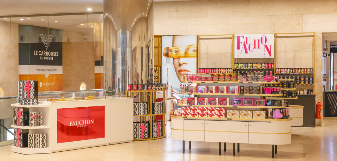 Fauchon's corner at Carrousel du Louvre